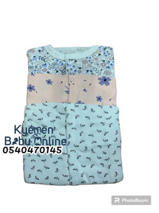 Baby Sleep Suit / Sleep Wear / Overall (Mamas And Papas 3Pcs)  3-6 Months. - Kyemen Baby Online