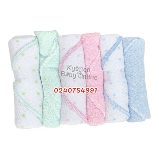 Baby Mouth Towel / Washcloth / Baby Towel (Little) 6pcs - Kyemen Baby Online