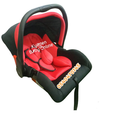 Car Seat Carrier (011-59188882) All Red - Kyemen Baby Online