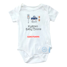 Load image into Gallery viewer, Baby Boy Bodysuit With Shorts And Socks(Tedmimak) Street - Kyemen Baby Online
