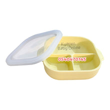 Load image into Gallery viewer, Baby Silicone Suction Plate With Lid (Dr Annie's) - Kyemen Baby Online
