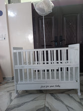 Load image into Gallery viewer, Baby Wooden Cot With Drawer (TM716) Baby Bed (Showroom Display)
