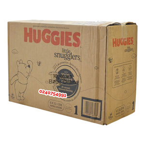 Baby Diaper (Huggies Little Snugglers Brown Box)
