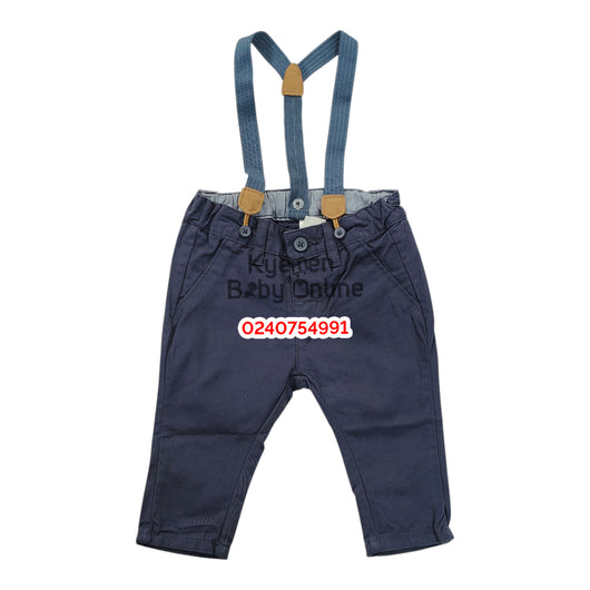 Baby Boy trousers with Suspenders (lovely) - Kyemen Baby Online