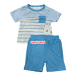 Load image into Gallery viewer, Baby Boy Top And Down (Reme Rofe). Bluey
