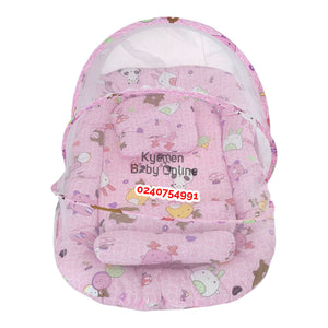Baby Bed (Co Sleeper / Sound Sleep Bed With Net) Type 1 - Kyemen Baby Online