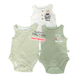 Load image into Gallery viewer, Baby Boy Bodysuit (3pcs) sleeveless (BearPaw) - Kyemen Baby Online
