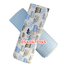 Load image into Gallery viewer, 2 In 1 Coloured Cotsheet / Receiving Blanket (39in*59in) Child Of Mine - Kyemen Baby Online

