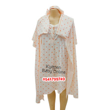 Load image into Gallery viewer, Breastfeeding Nightwear With Inner, Bonnets,Hat And Cotsheet (Bebe And Mama Dotted) - Kyemen Baby Online
