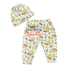 Load image into Gallery viewer, Baby Boy BodySuit With Pant and Hat (Baby Gear) Tacos - Kyemen Baby Online
