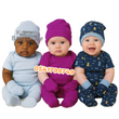 Load image into Gallery viewer, Baby Hat, Socks And Mittens (3 Pcs) - Kyemen Baby Online

