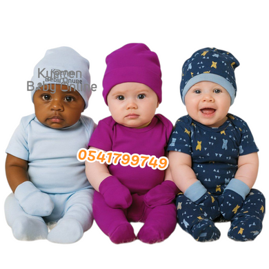 Baby Hat, Socks And Mittens (3 Pcs) - Kyemen Baby Online