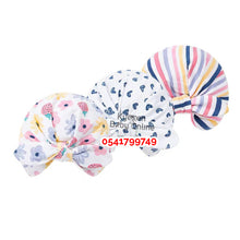 Load image into Gallery viewer, Baby Turban 3Pcs (Hudson Baby)Strawberry (0-6m)
