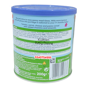 Heinz Veggie Pasta With Cheese Porridge 7m+ - Kyemen Baby Online