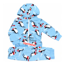 Load image into Gallery viewer, Wholesale - Baby Pant With Hooded Cardigan (Penguin) - Kyemen Baby Online
