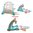 Load image into Gallery viewer, Baby Push Walker With Play Mat And Toys  (Piano Play Mat) - Kyemen Baby Online
