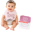 Load image into Gallery viewer, Baby Bib 3Pcs (Hudson Baby) Blessed - Kyemen Baby Online
