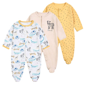 Baby Sleep Suit / Sleep Wear / Overall (Mamas And Papas 3Pcs)  3-6 Months. - Kyemen Baby Online