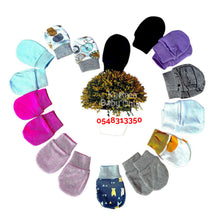 Load image into Gallery viewer, Baby Mittens Set (3pcs) I Love Milk - Kyemen Baby Online
