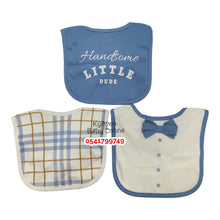 Load image into Gallery viewer, Baby Bib (Little) Dude 3Pcs - Kyemen Baby Online
