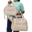 Load image into Gallery viewer, 4 In 1 Diaper Bag (Chicco Leather) Pink - Kyemen Baby Online
