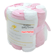 Load image into Gallery viewer, Baby Mouth Towel / Washcloth / Baby Towels (Bebe Favour) 12pcs - Kyemen Baby Online
