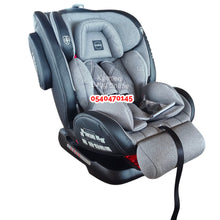 Load image into Gallery viewer, Baby Car Seat (Kidilo 360° Rotation KBH308 Pro) Light Grey - Kyemen Baby Online
