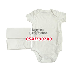 Baby Bodysuit (3 Pcs) Bebe Favour 0-3 Months