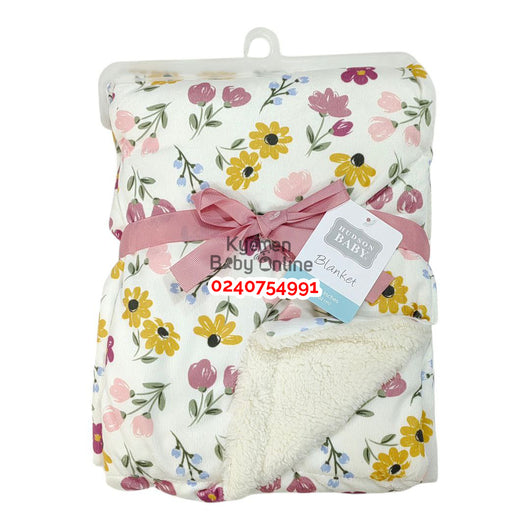 Baby Blanket (Hudson Baby) 30×40 inch / 76×102cm (Odo) - Kyemen Baby Online