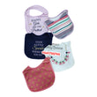 Load image into Gallery viewer, Baby 5 in 1 Bib With 3 Pairs of socks (Hudson Baby)

