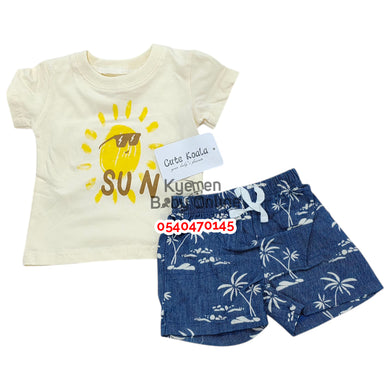 Baby Boy Top And Down (Cute Koala) Dino Crew - Kyemen Baby Online