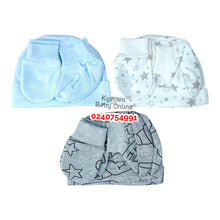 Load image into Gallery viewer, Baby Hat, Socks And Mittens (3pcs) - Kyemen Baby Online
