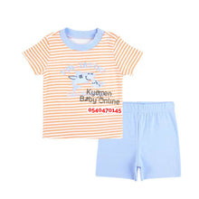 Load image into Gallery viewer, Baby Boy Top and Down (Fin-Tastic)
