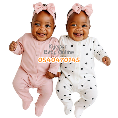 Baby SleepSuit 2 Pieces (George Baby) 0-3 Months - Kyemen Baby Online