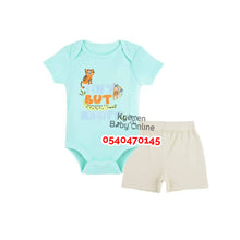 Load image into Gallery viewer, Baby Boy Bodysuit with Shorts (TBM)
