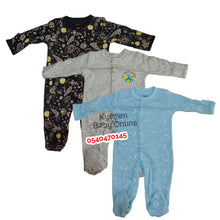 Load image into Gallery viewer, Baby Sleep Suit / Sleep Wear / Overall (Mamas And Papas 3pcs) 0-3m - Kyemen Baby Online
