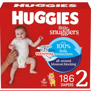 Baby Diaper (Huggies Little Snugglers Brown Box)