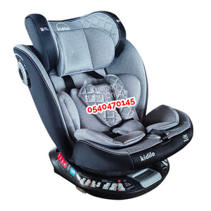 Baby Car Seat (Kidilo 360° Rotation G406) Light Grey