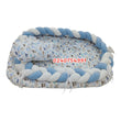 Load image into Gallery viewer, Baby Bed (Baby Lounger / Portable Infant Co Sleeper Bassinet With Spiral Bumper / Baby Nest)
