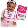 Load image into Gallery viewer, Baby Bib 3Pcs (Hudson Baby) Sweet - Kyemen Baby Online
