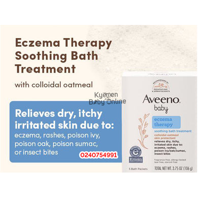 Aveeno Baby Eczema Soothing Bath Therapy - Kyemen Baby Online