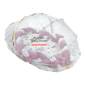 Baby Bed (Co Sleeper / Sound Sleep Bed With Net And Spiral Bumper)