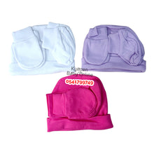 Load image into Gallery viewer, Baby Hat, Socks And Mittens (3pcs) - Kyemen Baby Online
