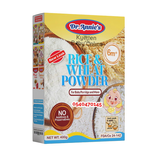 Rice And Wheat Powder (Dr Annie's) 6m+ 500g