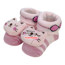 Load image into Gallery viewer, Baby shoe Socks (AlyaJoy) 0-6 Months - Kyemen Baby Online
