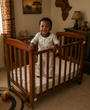 Load image into Gallery viewer, Baby Wooden Cot With Drawer (626) Baby Bed / Baby Crib
