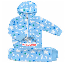 Load image into Gallery viewer, Wholesale - Baby Pant With Hooded Cardigan (Cloudy) - Kyemen Baby Online
