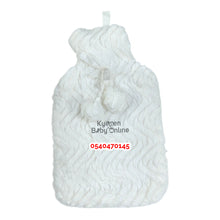 Load image into Gallery viewer, Hot Water Bottle With Fleece Cover / Pain Relief Bottle
