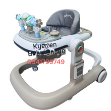 Load image into Gallery viewer, 4-In-1 Baby Walker With Music, Push Walker, Feeding Table Without Interactive Toys (510) - Kyemen Baby Online
