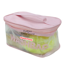 Load image into Gallery viewer, Sponge Bag (Transparent) WashBag - Kyemen Baby Online
